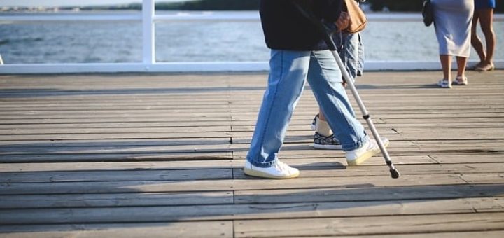 old man velcro sneakers